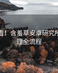 冲浪必看！含羞草安卓研究所爆点整理全流程