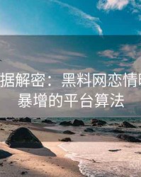 0399. 数据解密：黑料网恋情曝光热度暴增的平台算法